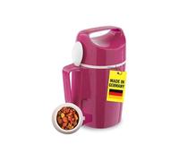 Mug Isotherme - Rotpunkt Dirk 850 - Large ouverture - Boîte repas Avec cuillère - Garde au Chaud 12h - Pitaya