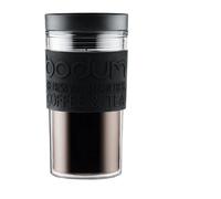 MUG ISOTHERME TRAVEL PLASTIQUE NOIR