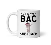 Mug J'ai eu mon BAC sans forcer Bachelière Réussite diplôme koala Tasse