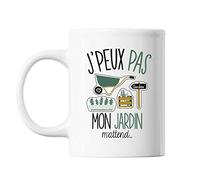 Mug Jardin j'peux pas Blanc