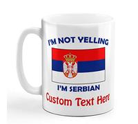 Mug Je ne crie pas, je suis un autochtone du coin Tasse Saint-Valentin Lot | de 2-330ml Rillant Tasses Humour Tasses à café Maman Evjf