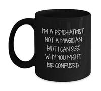 Mug Je Ne Suis Pas Magicien, Mais Je Comprends Tasse À Cappuccino 330Ml | Mug Cadeau Porcelaine Praticité Gobelet pour Pause café Cuisine Bureau