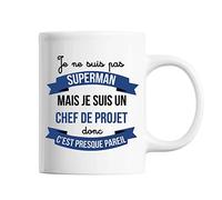 Mug Je ne suis pas Superhéros, je suis Chef de Projet