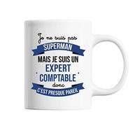Mug Je ne suis pas Superhéros, je suis Expert Comptable