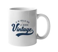 Mug JE NE VIEILLIS PAS JE DEVIENS VINTAGE