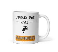 Mug je peux pas j'ai plomberie plombier humour tasse plomberie
