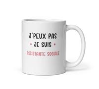 Mug je peux pas je suis assistante sociale tasse assistante sociale femme