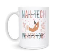Mug Je Suis Un Prothésiste Ongulaire, Quel Est Votre Super Pouvoir ? 330Ml Tasse Céramique Durable Mugs Pour Collègue Ami Femme