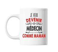 Mug Je Veux Devenir Médecin Comme Maman Tasse Cadeau Personnalisé