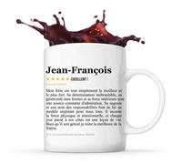 Mug Jean-François Avis Soeur Recommandation Tasse Frère Cadeau Anniversaire Noël Bro