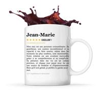 Mug Jean-Marie Avis Copain Recommandation Copine Tasse Couple Saint Valentin Cadeau Famille Anniversaire Noël