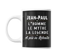 Mug Jean-Paul Départ Retraite Tasse Cadeau Personnalisé