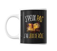 Mug Jeux de rôle j'peux pas Noir