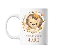 Mug - Jules - Bébé Lion Roi - Céramique - 325 Ml - Lave-Vaisselle Et Micro-Onde