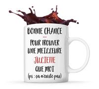 Mug Juliette Ça N'existe Pas Tasse Cadeau Prénom Surnom Nom De Famille Anniversaire Noël