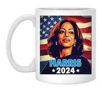 Mug Kamala Harris For President 2024 - Mug Madame Président 2024 - Tasse Harris President - Tasse Harris For President - Tasse The Doug - Mug Kamala Im Speaking - Tasse militante féministe 325 ml