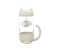 Mug kawaii chat avec infuseur en forme de poisson de 30?cl - -