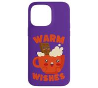 Mug Kawaii Hot Chocolate Warm Wishes Coque pour iPhone 14 Pro Max