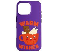 Mug Kawaii Hot Chocolate Warm Wishes Coque pour iPhone 16 Pro