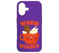 Mug Kawaii Hot Chocolate Warm Wishes Coque pour iPhone 17