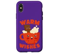 Mug Kawaii Hot Chocolate Warm Wishes Coque pour iPhone X/XS