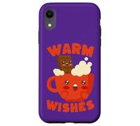 Mug Kawaii Hot Chocolate Warm Wishes Coque pour iPhone XR