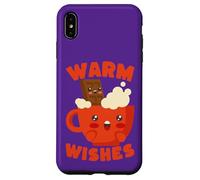 Mug Kawaii Hot Chocolate Warm Wishes Coque pour iPhone XS Max