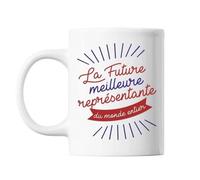 Mug La Future Meilleure Représentante Du Monde Entier Tasse Cadeau Personnalisé