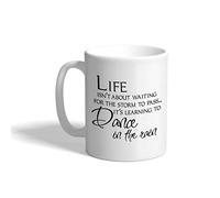 Mug La vie autour de l'apprentissage de la danse dans Tasse à cafe Beau | Pere Lot de 2-330ml Robuste Tasses à cafe Humour Tasses Entreprise Femme