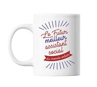 Mug Le futur meilleur Assistant Social du monde entier