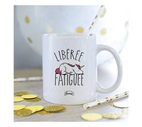 Mug Liberee Fatiguee - Mug céramique imprimé en France de la marque SHAMAN