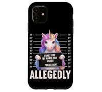 Mug Licorne I Only Use My Magic for Chaos Allegedly Coque pour iPhone 11
