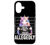 Mug Licorne I Only Use My Magic for Chaos Allegedly Coque pour iPhone 17