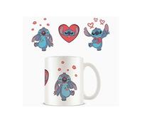 Pyramid International - Mug en céramique - Lilo&Stitch - Love - 315ml - Idée cadeau anniversaire - Licence officielle, Blue
