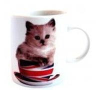 Mug London Cat Multicolore