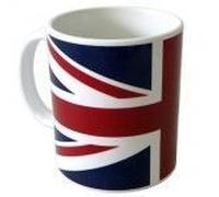 CBKREATION Tasse en céramique Union Jack by Cbkreation