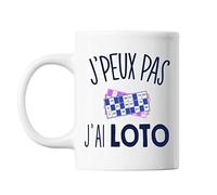 Mug Loto j'peux pas Blanc