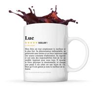 Mug Luc Avis Frère Recommandation Tasse Frère Cadeau Anniversaire Noël Bro