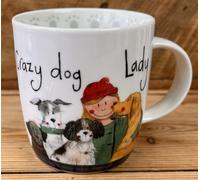 Mug M01 Crazy Dog Lady Psiara - (Cadeaux, Tasses)