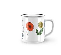 Mug Magic Touch of the Dutch Rétro Miffy Fleurs Blanc TU