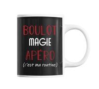 Mug - Magie - C'est Ma Routine - Céramique - Imprimé - Résistant Lave-Vaisselle