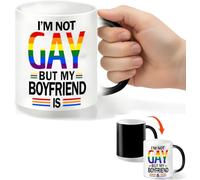 Mug Magique Cadeau pour Ami Humour Tasse qui Change de Couleu Cappuccino