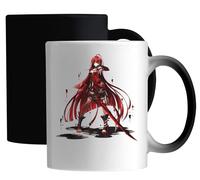 Mug magique en céramique avec inscription « Kinky Red Blood Mage Babe »