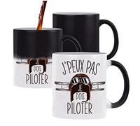 Mug Magique J'peux pas Aviation pilote | Tasse Humour
