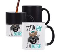 Mug Magique J'peux pas Batterie musique | Tasse Humour