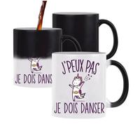 Mug Magique J'peux Pas Danse Licorne Tasse Humour Tasse Cadeau Personnalisé