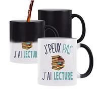 Mug Magique J'peux pas Lecture | Tasse Humour