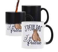 Mug Magique J'peux Pas Poterie Tasse Humour Tasse Cadeau Personnalisé