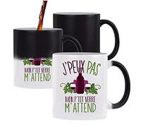 Mug Magique J'peux pas Vin alcool petit verre | Tasse Humour
