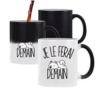 Mug Magique Samoyède Je le ferai demain